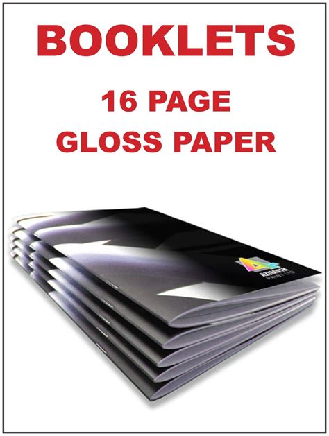 Booklets / Programs - 16 page Gloss from $2.15 each - ColorCopiesToday.com