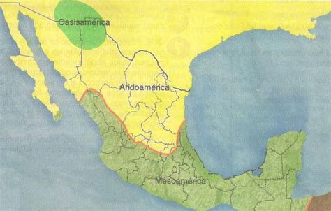 Oasisamérica-Mesoamérica-y-Aridoamérica-mapas-de-México-0011 | World map, Mesoamerican, Abc