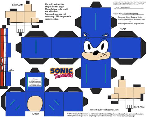 VG 4: Sonic Cubee by TheFlyingDachshund on DeviantArt