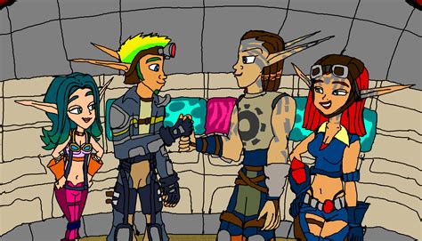 (Jak X Combat Racing) After Photo Finish - Jak and Daxter Fan Art (43590571) - Fanpop