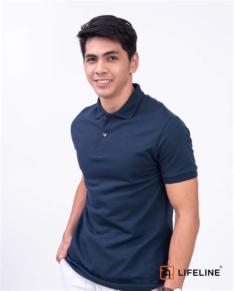 Lifeline Men's Poloshirt (Navy Blue) For Sale - Lifeline Shirts