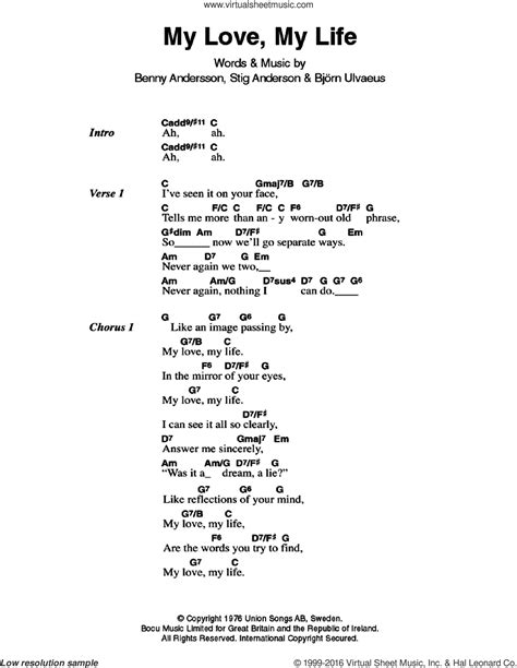 love of my life chords - The Black Book of Exculpation