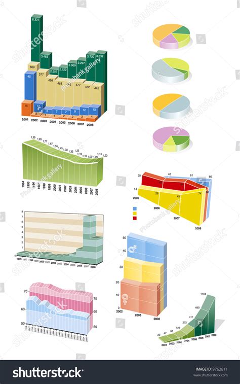 3d Vector Graph Sample - 9762811 : Shutterstock