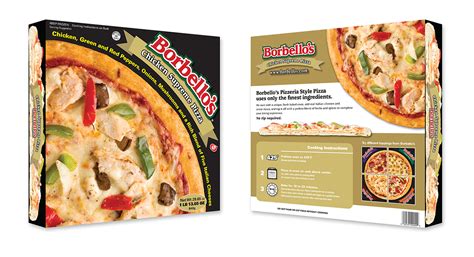 Borbello's Frozen Pizza Box Design on Behance