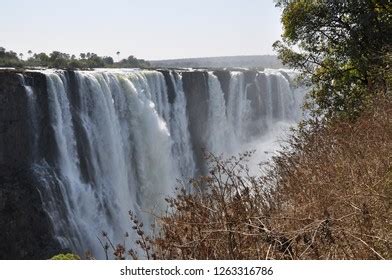 Victoria Falls Seen Side Zimbabwe Stock Photo 52542763 | Shutterstock