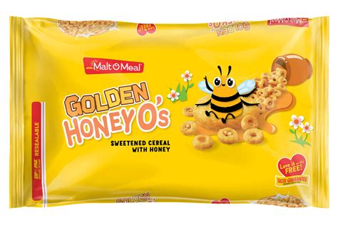 Malt-O-Meal Golden Honey O's Cereal | Honey-Flavored Cereal