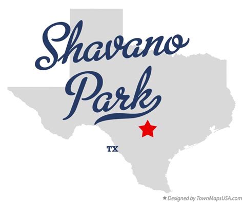 Map of Shavano Park, TX, Texas