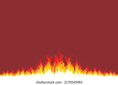 Flaming Fire Background Hot Fire Background Stock Vector (Royalty Free ...