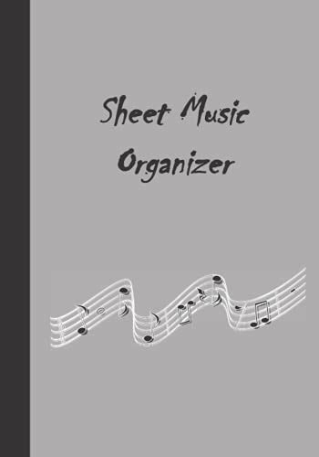 Sheet Music Organizer: Music Tab Notebook blank tablature manuscript paper-Notebook For Young ...