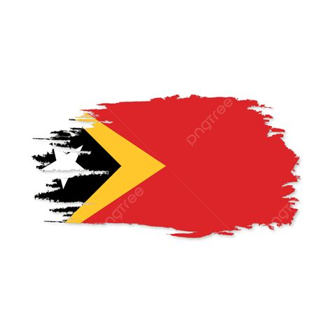 Flag Of Timor Leste With Vector Stock, Timor Leste, Timor Leste Flag ...