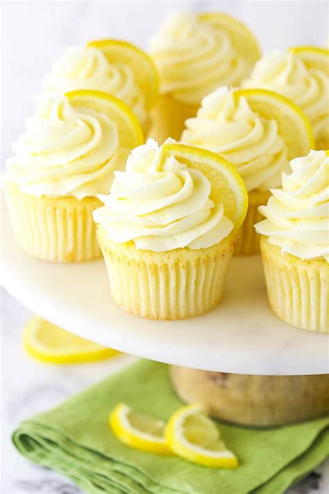 The Fluffiest Lemon Cupcakes with Creamy Lemon Frosting | Recipe ...