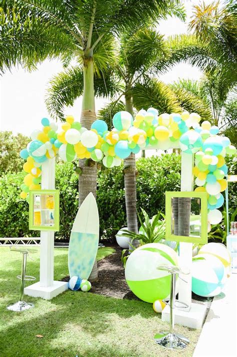 Beach Themed Birthday Party Ideas | Ann Inspired