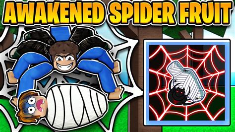 We Awakened The NEW SPIDER FRUIT In Blox Fruits! - YouTube