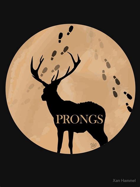 "Prongs" T-shirt by xanaugust | Redbubble | Harry potter wallpaper ...