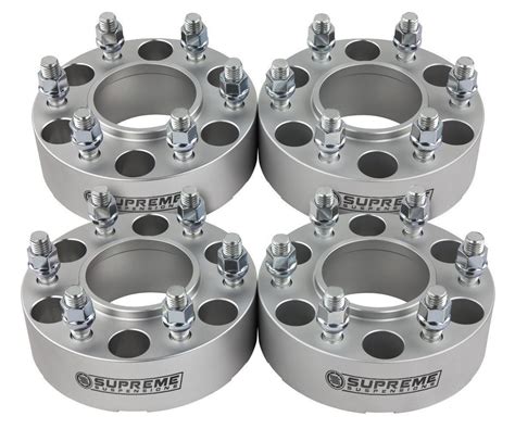 Wheel Spacers For 86-20 Toyota 4Runner 4 Set 1.5" Billet Thick Hubcentric 6 Lug - Wheel Spacers