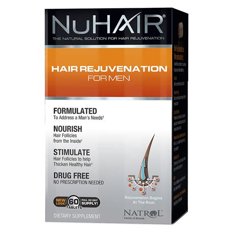 NuHair Hair Regrowth for Men Dietary Supplement Tablets | Walgreens