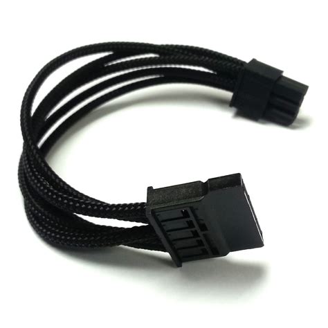 Raidmax RX 6-Pin Modular Power Supply Sleeved Cable to SATA Connector - modDIY.com