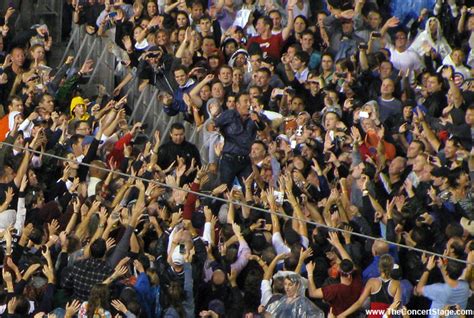 The Concert Stage - Bruce Springsteen and the E Street Band at Wrigley Field - September 08, 2012