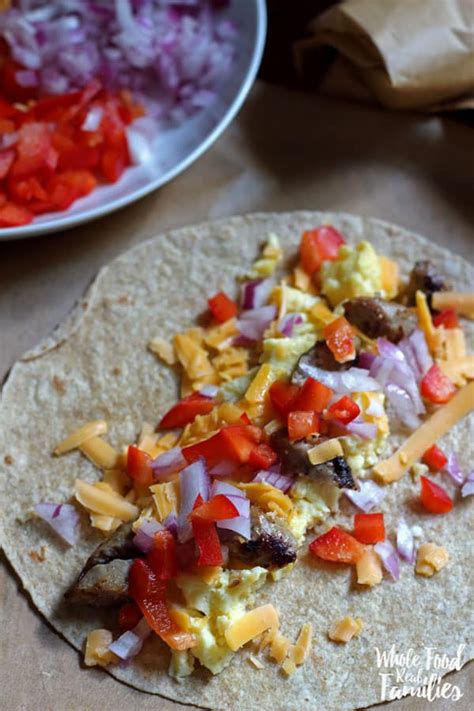 Healthy Breakfast Burritos | My Nourished Home