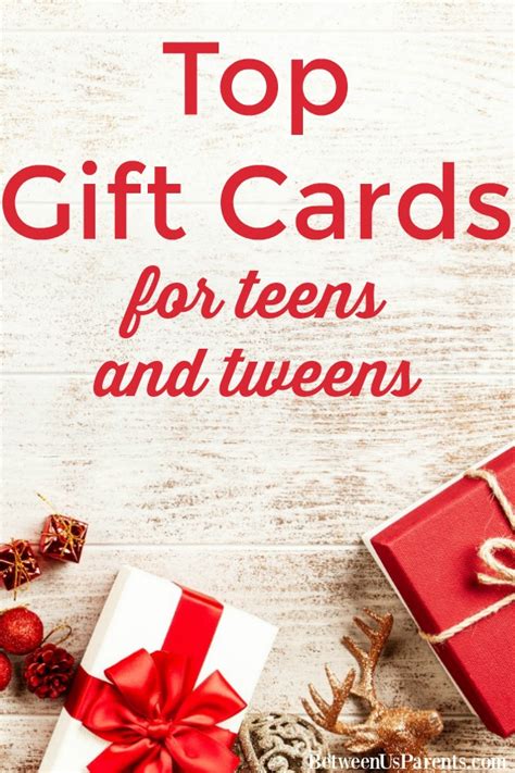 Top gift cards for teens this holiday season