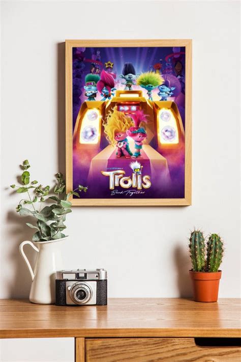 Trolls Band Together - paper poster – postercinema