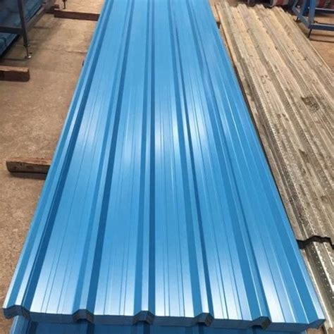 Blue Metal Wall Cladding Sheet, Thickness : 0.30-0.80 Mm, Rs 60 ...