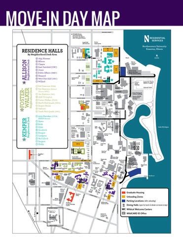 Northwestern University Map