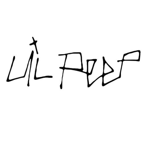 lil peep | Lil peep tattoos, Name tattoo, Lil peep hellboy