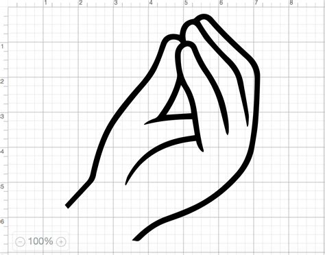 Hand Gesture Drawing Vector File Svg File Italian Hand Gestures | Sexiz Pix