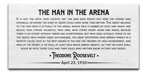 The Man In The Arena Quote Deals | cpshouston.net