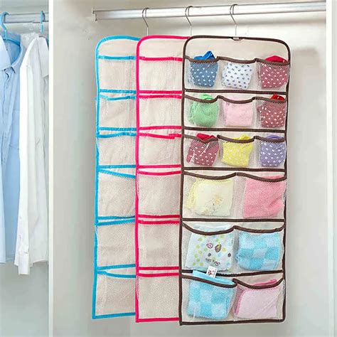 22 Pocket Bathroom Tub Shower Bath Hanging Mesh Organizer Caddy Storage Bag Saco De ...