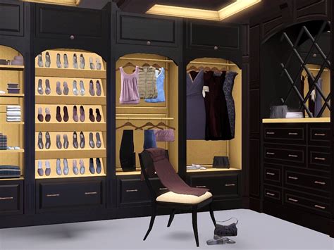 The Sims Resource - Brown Cherry Closet