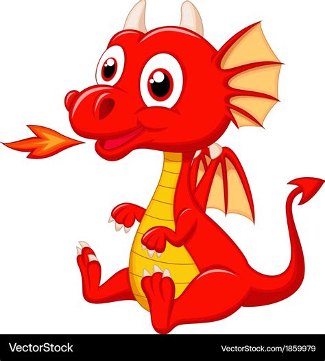 Baby Dragon Cartoon