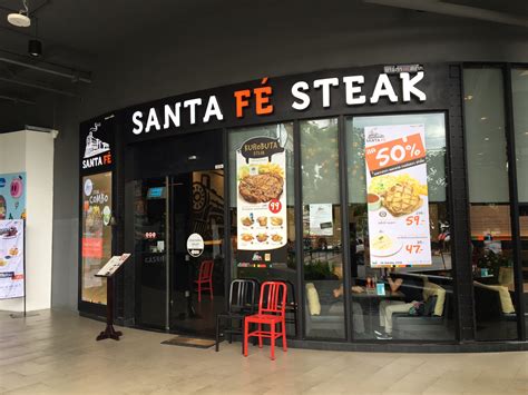 Santa fé Steak 50% promotion for Chicken Steak and Spaghetti - Tha Mai