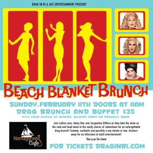 Beach Blanket Drag Brunch - Narragansett