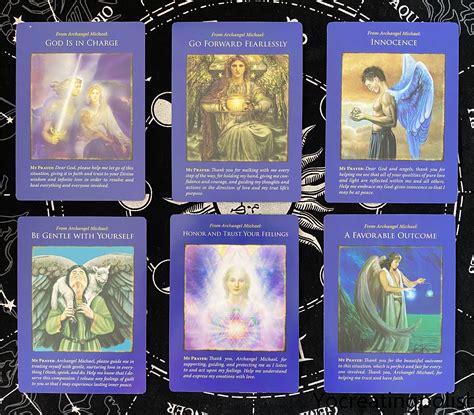 Archangel Michael Oracle Cards : A 44-Card Deck Guidebook | Etsy