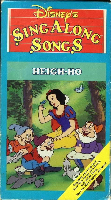 Opening To Disney's Sing Along Songs Heigh Ho 1993 VHS, 57% OFF