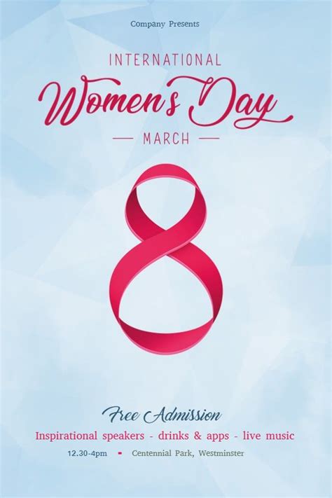 Copy of International Women's Day March 8