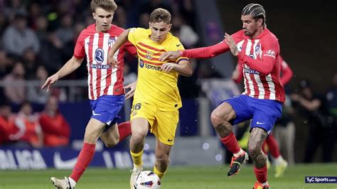 Atlético de Madrid vs. Barcelona, for La Liga: the goals and the ...