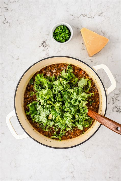 Sausage and Kale Soup with White Beans | The Novice Chef