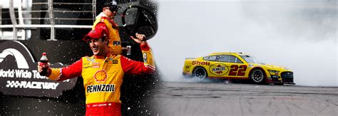 Joey Logano – NASCAR Champion Joey Logano & Team Penske Agree to Contract Extension