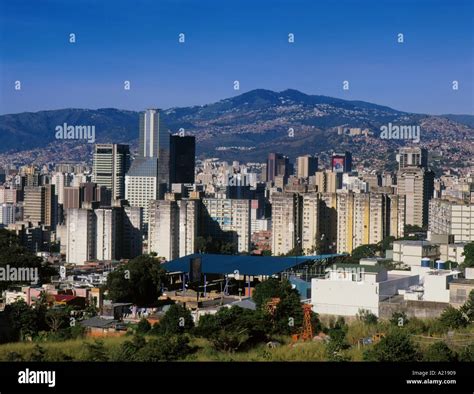 City skyline Caracas Venezuela South America C Bowman Stock Photo ...