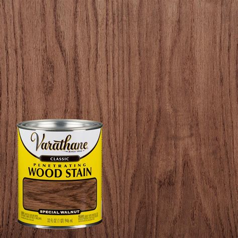 Varathane 1 qt. Special Walnut Classic Wood Interior Stain (2-Pack ...