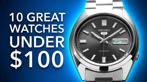 Top 10 Affordable Automatic Watches Under $100 In 2023: Timeless Style ...