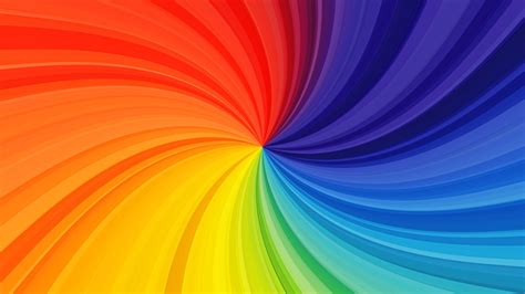 Creative Vortex Colorful Rainbow Twirl Background 4K HD Abstract ...