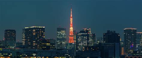 Tokyo Skyline Night View with Tokyo Tower Photograph by Jordan McChesney