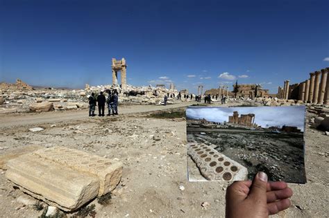 Stark photos show the precious Palmyra ruins before and after ISIS ...