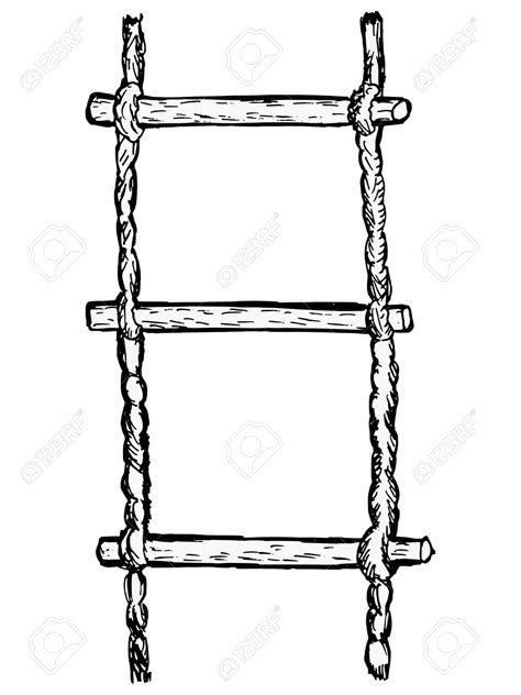 Rope ladder clipart - Clipground