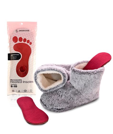 Heated Slippers Foot Warmers for Women and Men With Heated Insoles ...