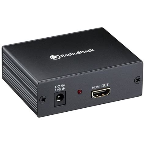 Composite to HDMI Converter Adapter – RadioShack